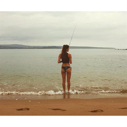 Jehane Paris in a bikini - ass