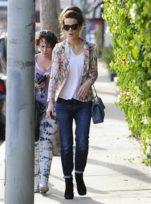 Kate Beckinsale out shopping on Melrose Ave in West Hollywood, January 22, 2013 