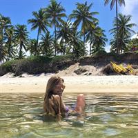 Paola Antonini in a bikini