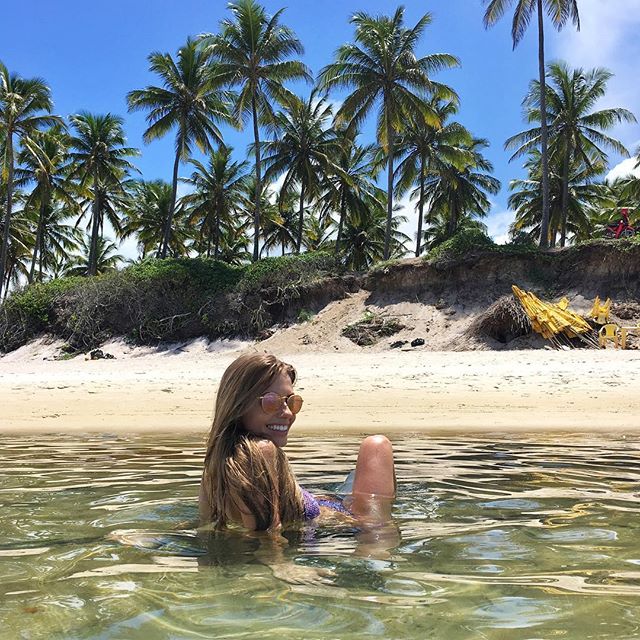 Paola Antonini in a bikini