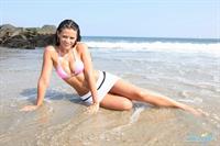 Ann Angel in a bikini