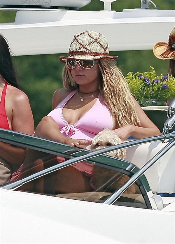 Jessica Simpson in a bikini