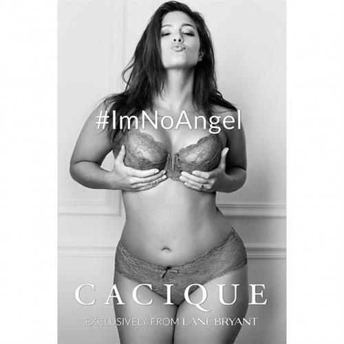 Ashley Graham in lingerie