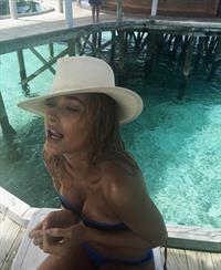 Hailey Bieber in a bikini