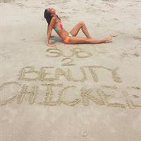 Christina Marie Harris in a bikini