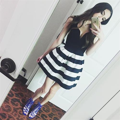 Christina Marie Harris taking a selfie