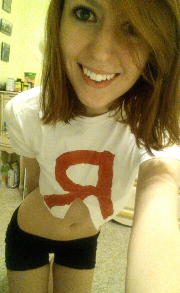 Anonymous taking a selfie