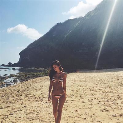 Cindy Mello in a bikini