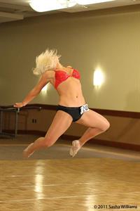 Jennifer O'Bryon in a bikini