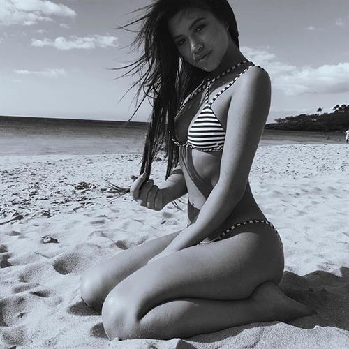 Julia Kelly in a bikini