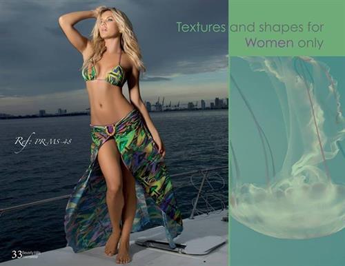 Tetyana Veryovkina in a bikini