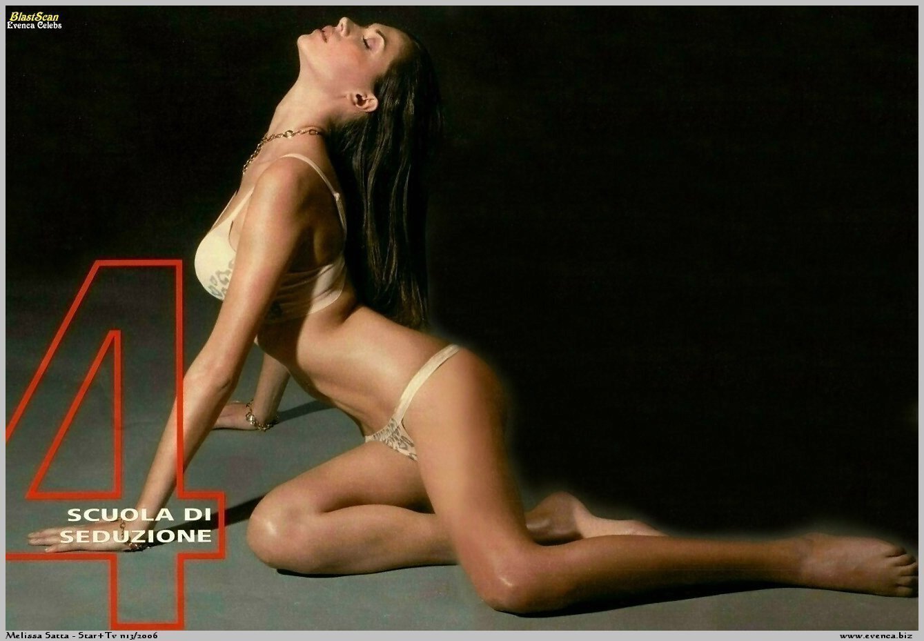 Melissa Satta in a bikini