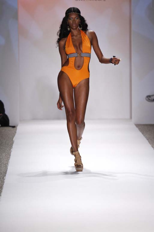 Jessica White in a bikini