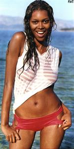 Jessica White in a bikini