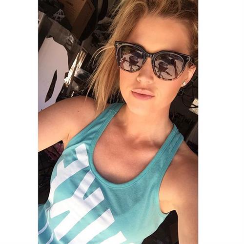 Cassidy Gray taking a selfie