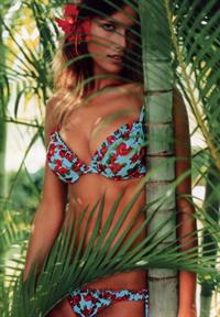 Veronika Vařeková in a bikini