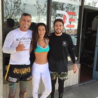 Mercedes Terrell in a bikini