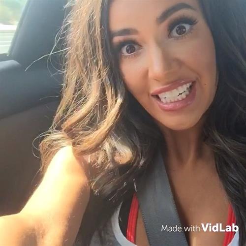 Mercedes Terrell taking a selfie