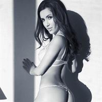 Mercedes Terrell in lingerie