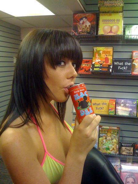 Penny Flame in a bikini