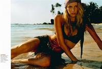 Carmen Maria Hillestad in a bikini