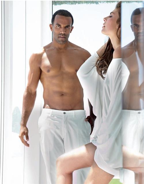 Angela Martini in lingerie