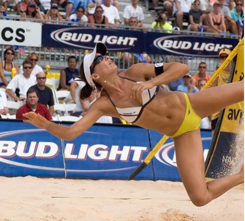 Rachel Wacholder in a bikini