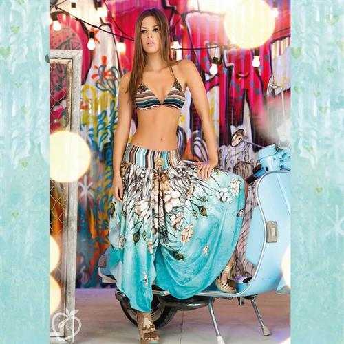 Karen Gaurisas in a bikini