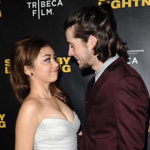 Sarah Hyland  Struck By Lightning  LA premiere 1/6/13