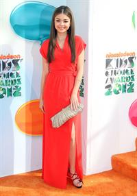 Sarah Hyland at the 2012 Nickelodeon Kids Choice Awards