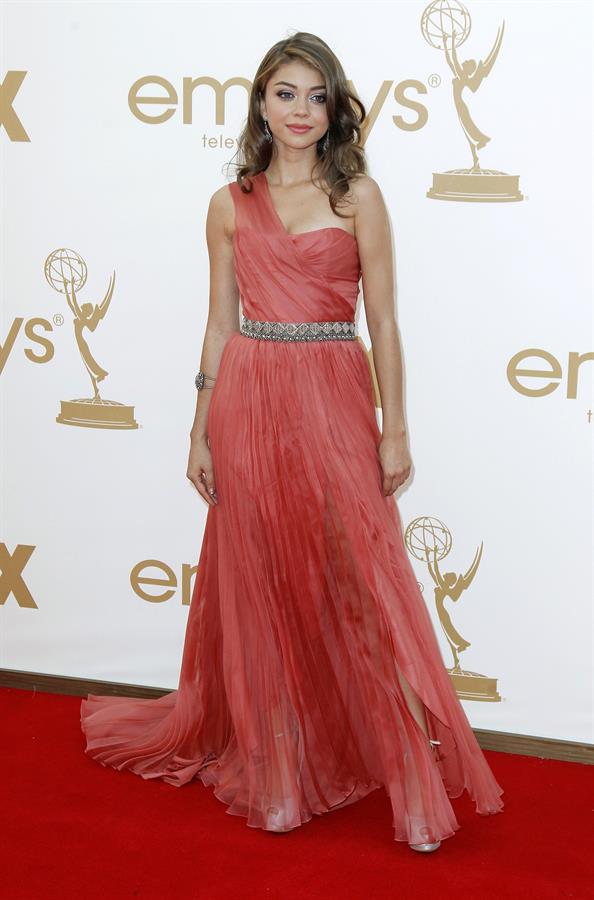 Sarah Hyland at the Emmys
