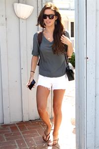 Audrina Patridge leaving FIAT Beach House