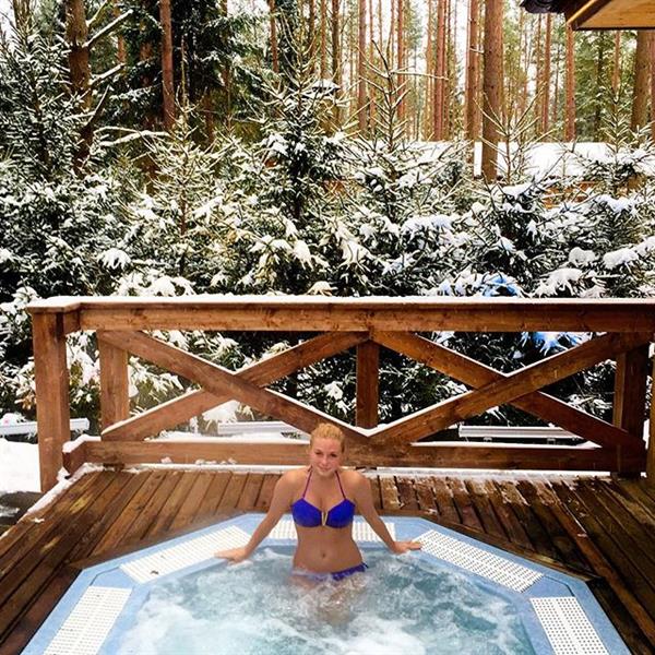 Katarina Pudar in a bikini