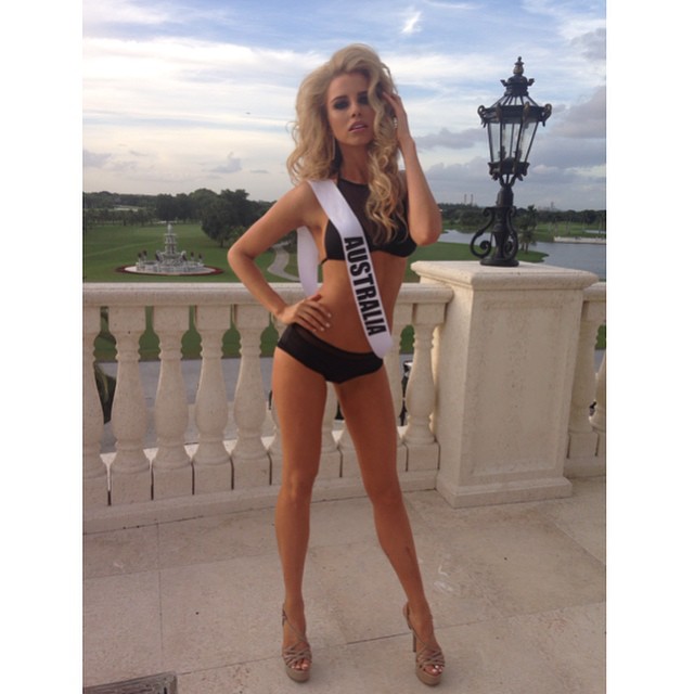 Tegan Martin in a bikini