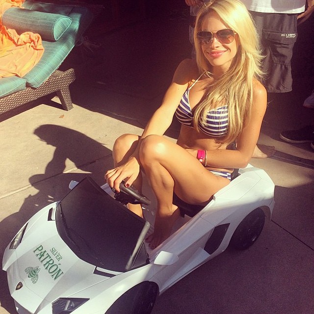 Dani Mathers in a bikini