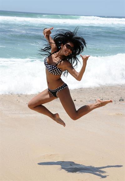 Nicole Scherzinger in a bikini