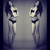 Lisa Ramos in lingerie