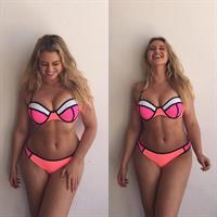 Iskra Lawrence in a bikini