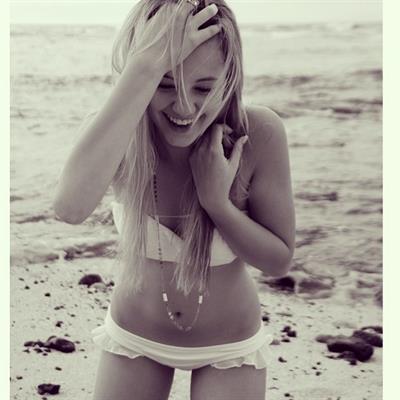 Ava Sambora in a bikini