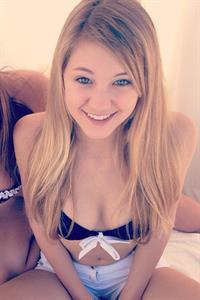 Ava Sambora in a bikini