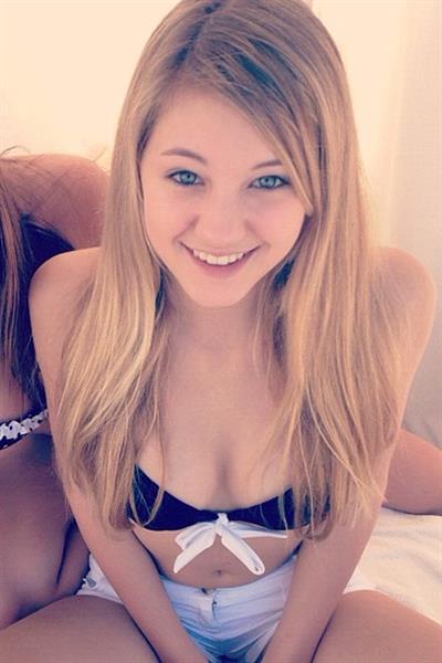 Ava Sambora in a bikini
