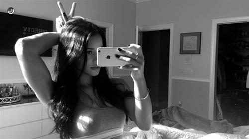 Katya Elise Henry taking a selfie