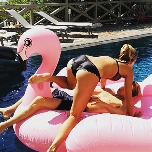 Tiffany Watson in a bikini - ass