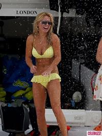 Geri Halliwell in a bikini