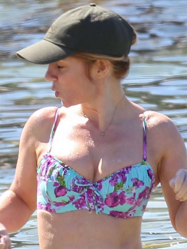 Geri Halliwell in a bikini