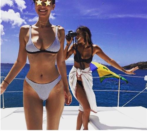 Bella Hadid in a bikini