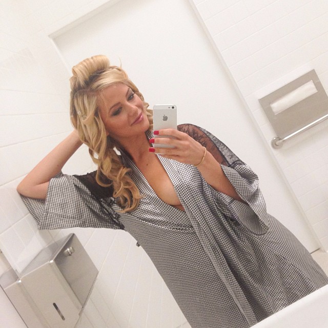 Audrey Allen taking a selfie