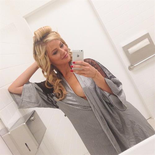 Audrey Allen taking a selfie