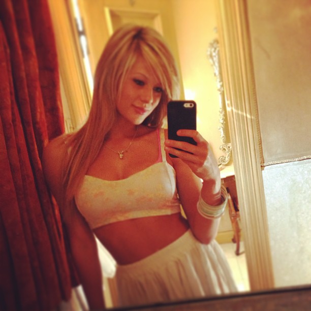 Audrey Allen taking a selfie