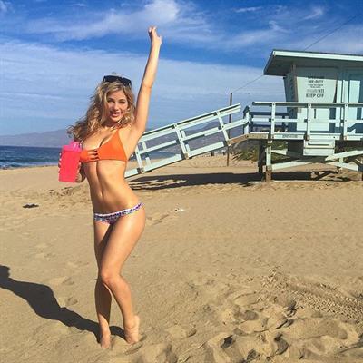 Audrey Allen in a bikini